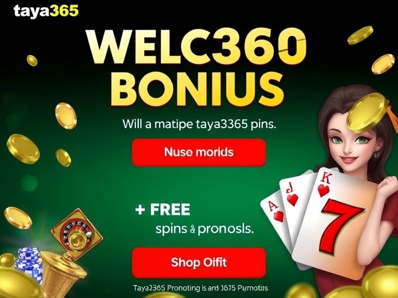 Experience high-quality casino games and exclusive promotions at taya365.com. Discover slots, poker, blackjack, and more from the official platform for thrilling real-money gambling.